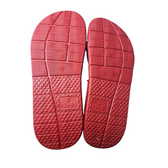 NEW FOCO New York Giants Slide Sandals 7-8 NFL Football Casual Pool Gym